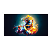 Hindu God Lord Krishna Painting for Wall Decoration