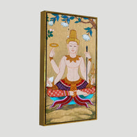 Hindu God Thai Style Art Wall Painting