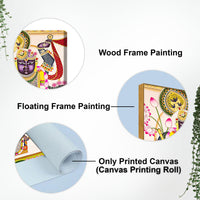 Indian Pichwai Art Shrinathji Canvas Painting | Premium Devotional Wall Art