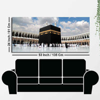 Islamic Canvas Wall Painting of Makkah al-Mukarramah