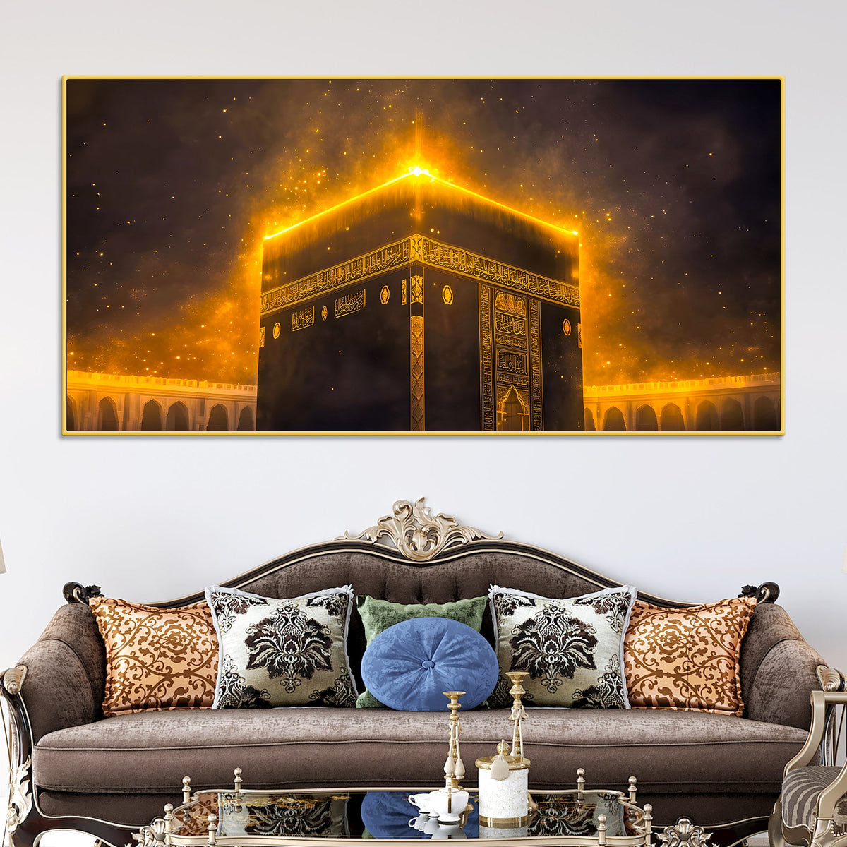 Islamic Kaaba Night Glow Wall Décor Painting