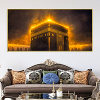 Islamic Kaaba Night Glow Wall Décor Painting