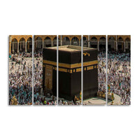 Kaaba Premium Wall Painting Set of Five