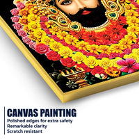 Khatu Shyam Ji Canvas Painting | Indian Religious Wall Art