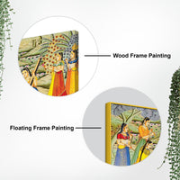 Krishna Raas Leela Pichwai Premium Wall Painting
