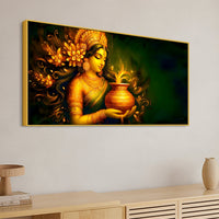 Lakshmi Mata Wall Home Décor Painting