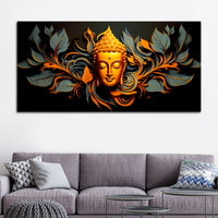 Lord Buddha Wall Painting for Home, Office & Meditation Room