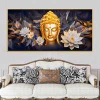 Lord Gautam Buddha Wall Painting for Elegant Spaces