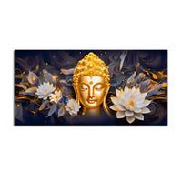 Lord Gautam Buddha Wall Painting for Elegant Spaces