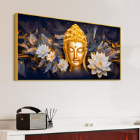 Lord Gautam Buddha Wall Painting for Elegant Spaces