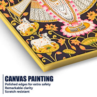 Lord Krishna Shrinath Ji Nathdwara Style Canvas Wall Painting