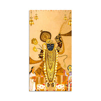 Lord Shreenathji Nathdwara Canvas Painting | Devotional Wall Art