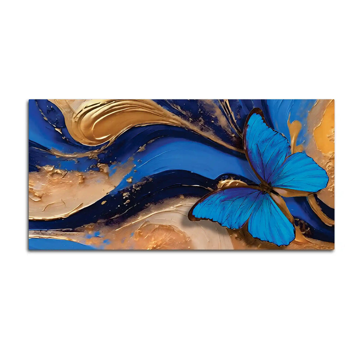 Luxury Abstract Butterfly Wall Painting for Wall Decor