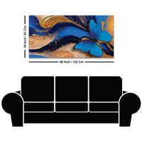 Luxury Abstract Butterfly Wall Painting for Wall Decor
