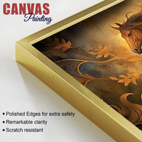 Luxury Abstract Horse Canvas Wall Painting for Home Interiors