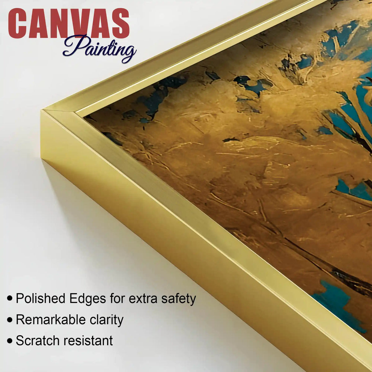 Luxury Abstract Horse Canvas Wall Painting for Home Interiors