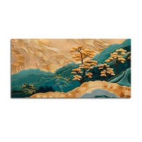 Luxury Abstract Mountain Canvas Wall Painting for Decoration