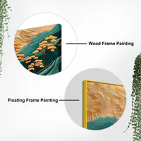 Luxury Abstract Mountain Canvas Wall Painting for Decoration