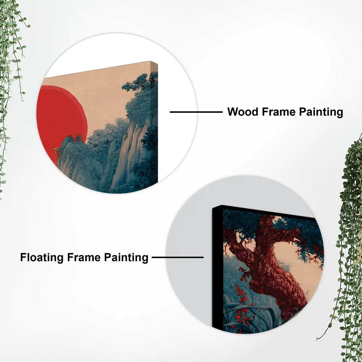 Luxury Abstract Peacock Canvas Wall Painting