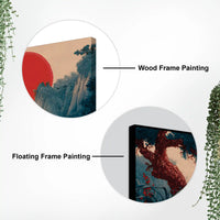 Luxury Abstract Peacock Canvas Wall Painting