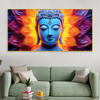 Luxury Buddha Canvas Painting for Modern Home Décor