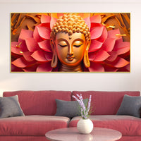 Luxury Buddha Wall Painting for Calm & Beautiful Living Spaces