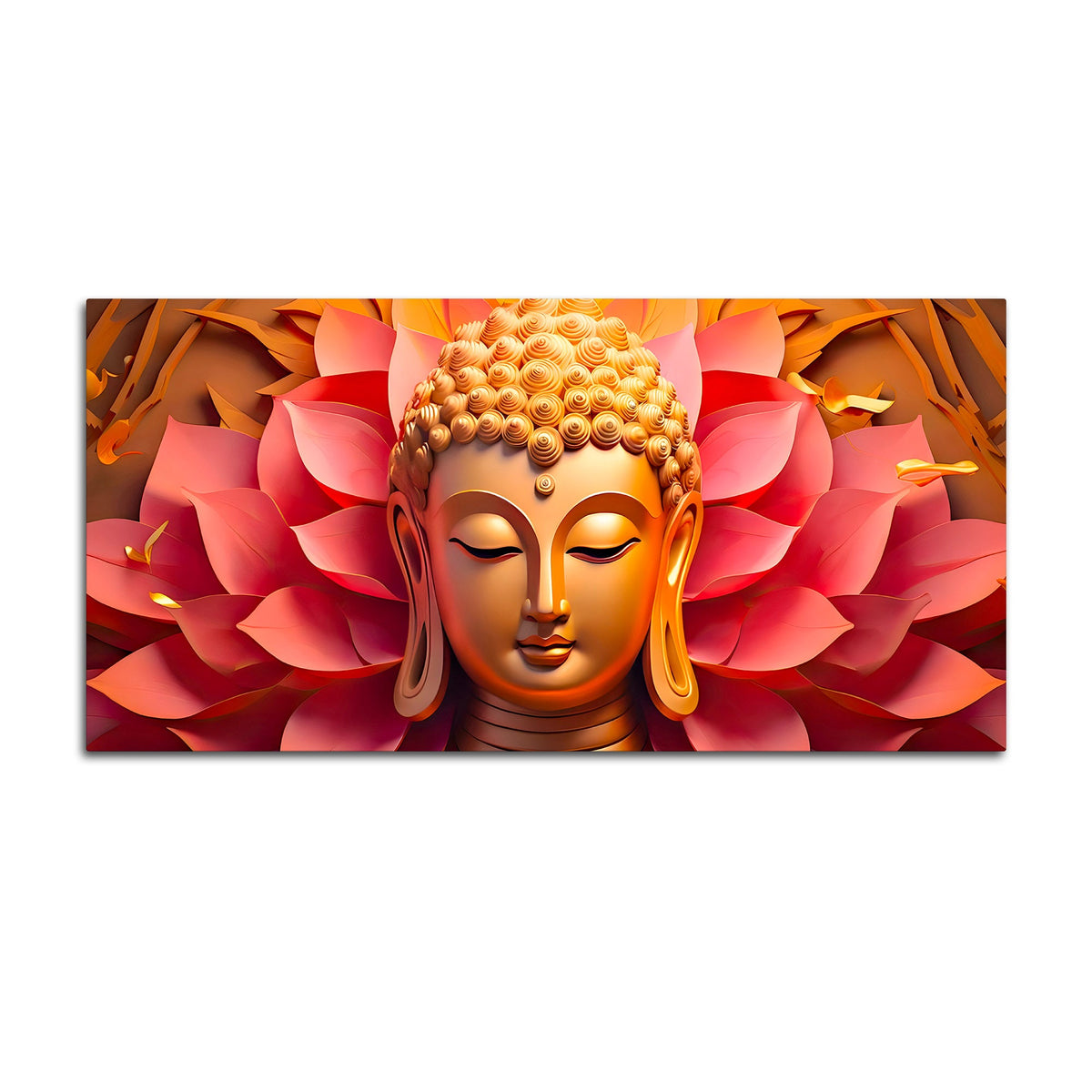 Luxury Buddha Wall Painting for Calm & Beautiful Living Spaces
