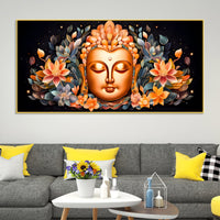 Luxury Buddha Wall Painting for Modern Home Decoration