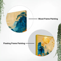 Luxury Chinese Style Mountain Canvas Painting