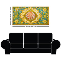 Luxury Floral Islamic Calligraphy Wall Painting