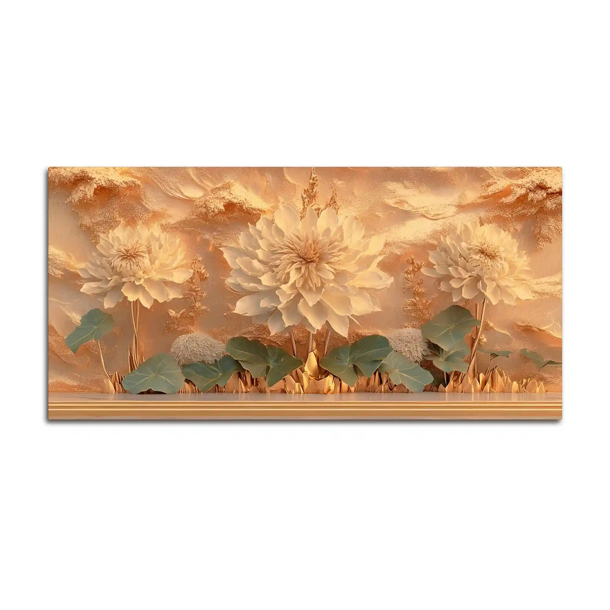 Luxury Floral Wall Art Canvas Wall Painting