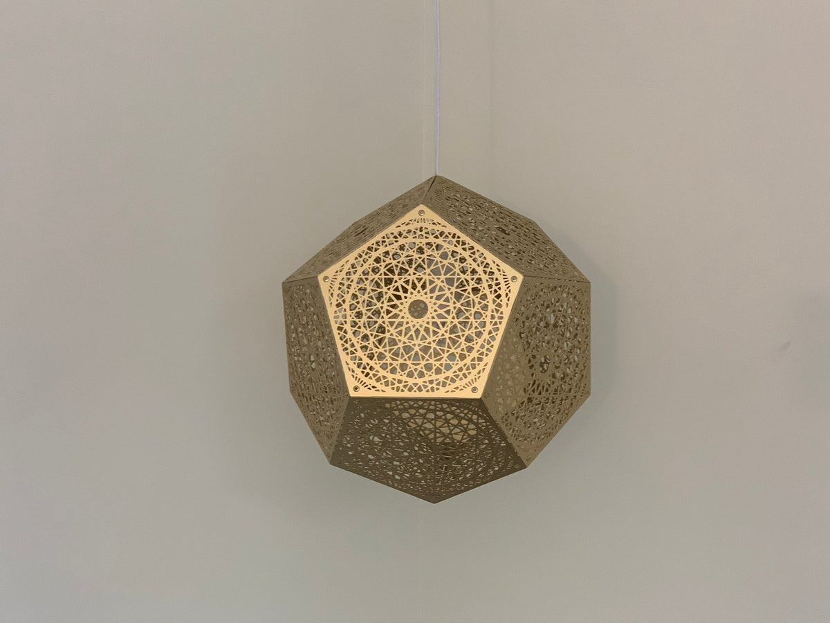 Luxury Laser-Cut Hanging Lamp