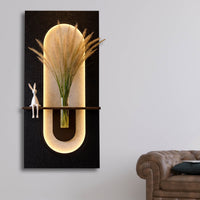 Luxury LED Wall Hanging Art with Soft Glow Lighting