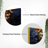 Luxury Lion Face Canvas Wall Painting for Interiors