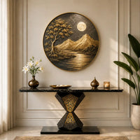 Luxury Marble Console Table for Living Room | Modern Entryway Table Decor (SS 302)