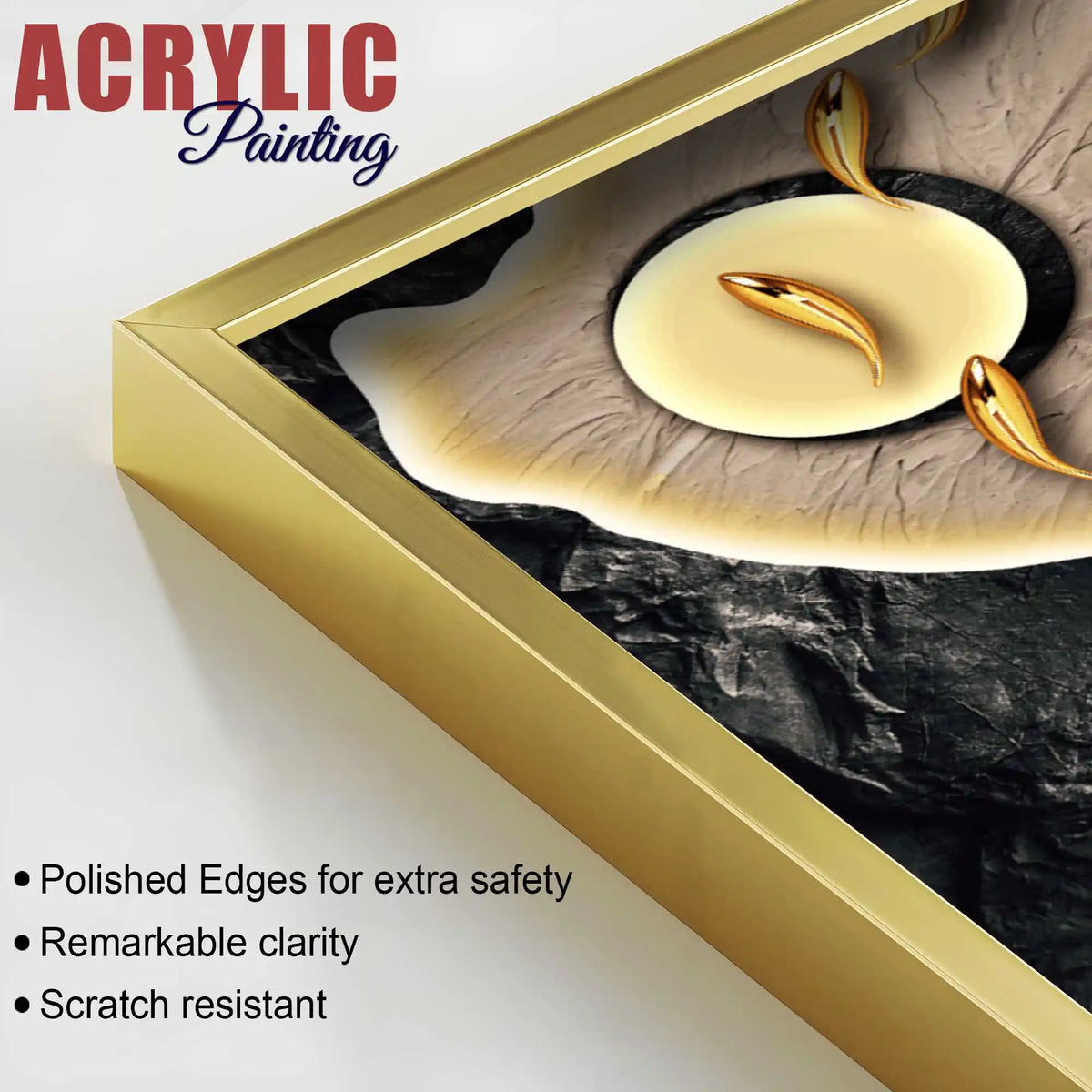 Luxury Premium Acrylic wall Painting Set of 3