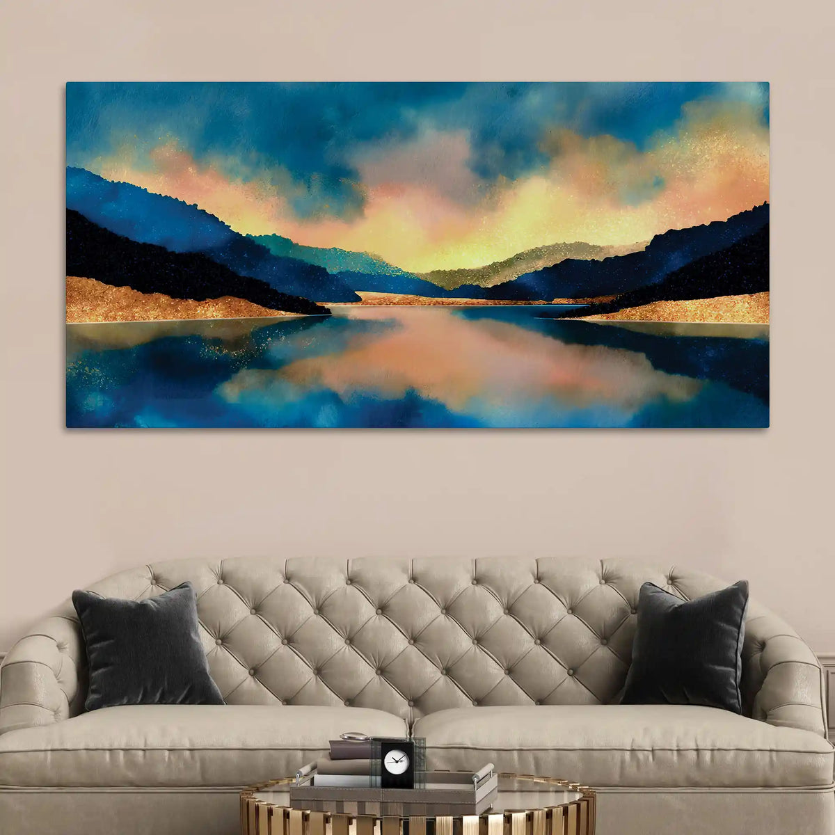 Luxury Scenic Canvas Painting for Modern Homes