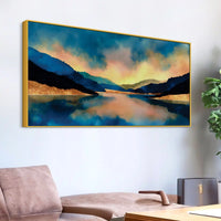 Luxury Scenic Canvas Painting for Modern Homes