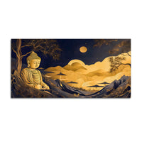 Luxury Spiritual Buddha Wall Canvas Painting for Modern Home