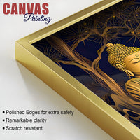 Luxury Spiritual Buddha Wall Canvas Painting for Modern Home