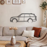 Luxury SUV Metal Wall Art for Modern Home & Office Décor