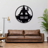 Meditating Shiva LED Wall Hanging for Wall Decor