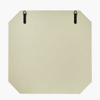 Mid Century Modern Wooden Wall Art with Circular Motif