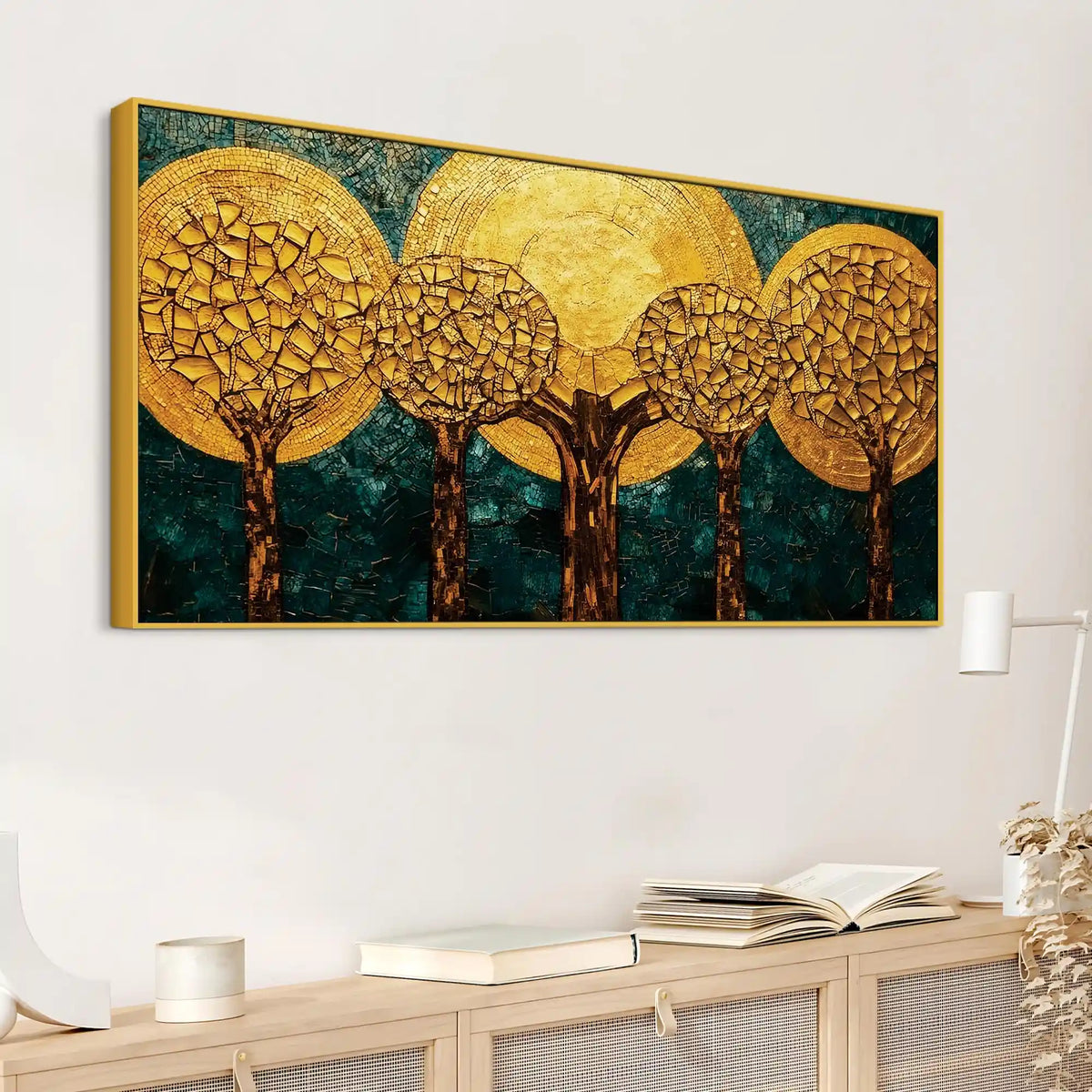 Modern Abstract Canvas Painting for Luxury Home Decor
