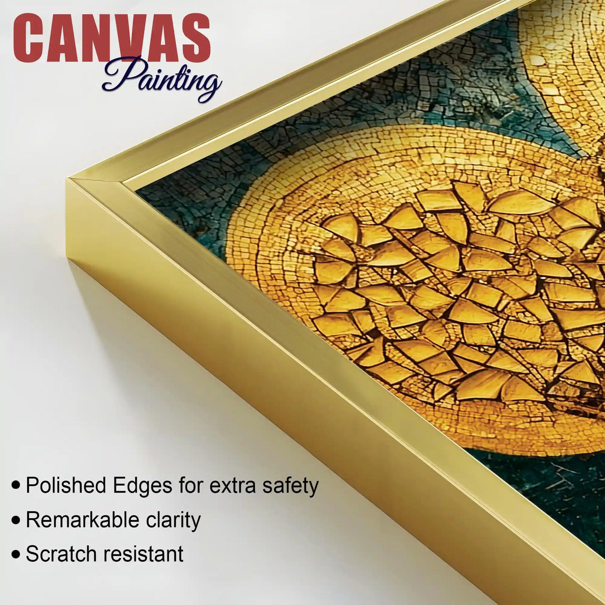 Modern Abstract Canvas Painting for Luxury Home Decor