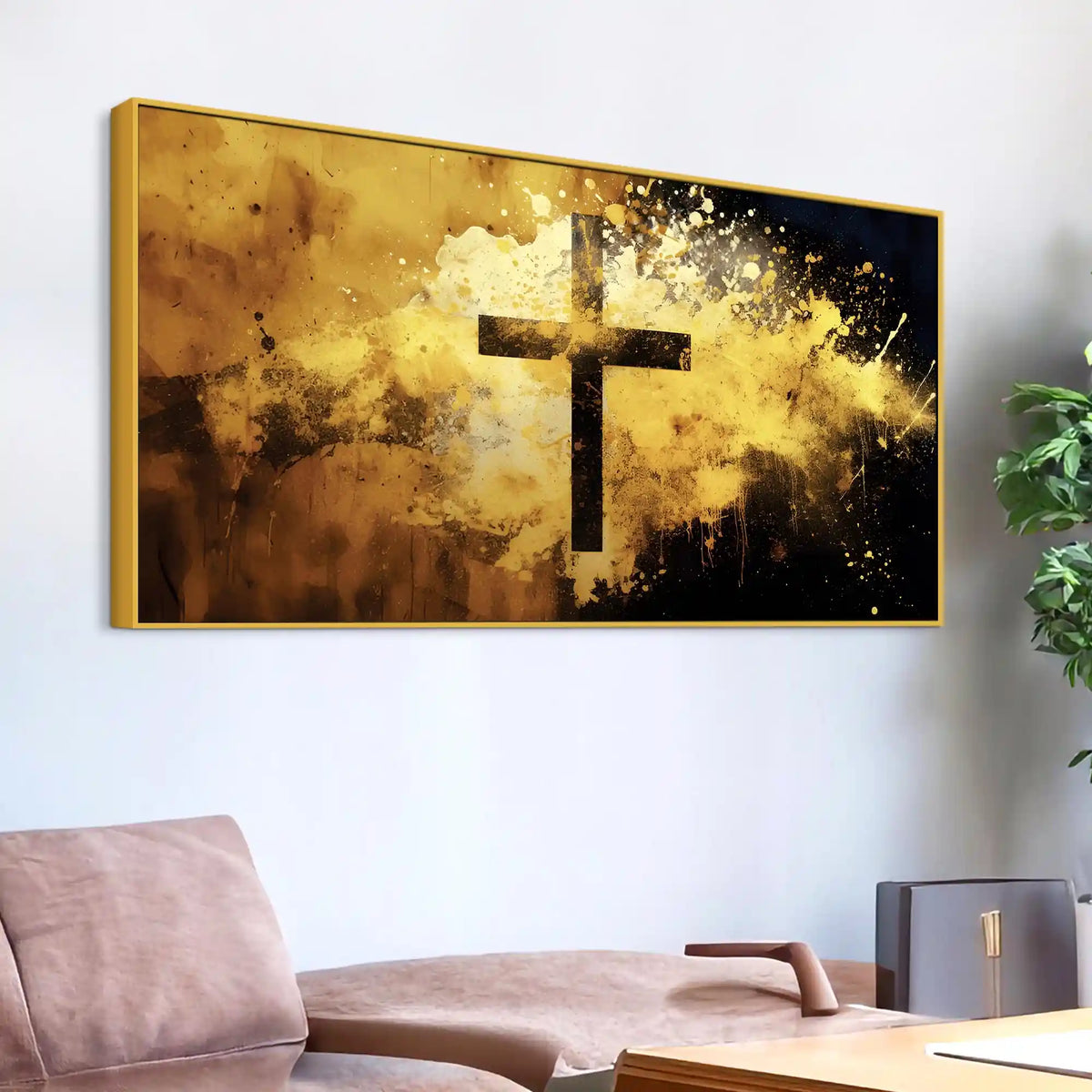 Modern Abstract Canvas Wall Art Painting for Home Interiors