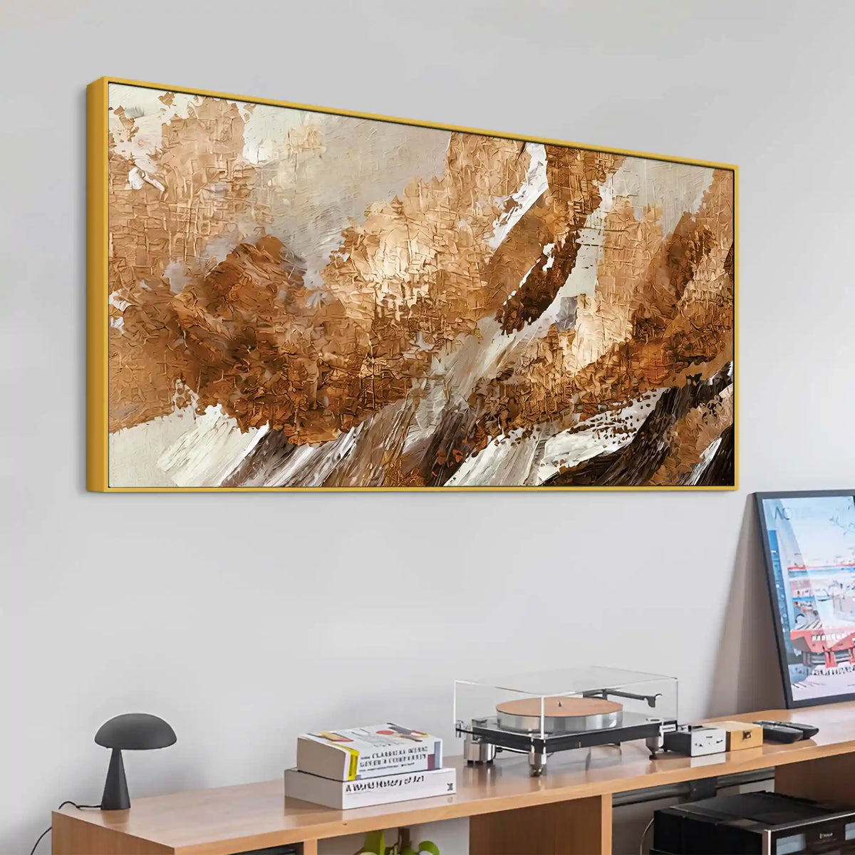 Modern Abstract Canvas Wall Painting for Modern Decor