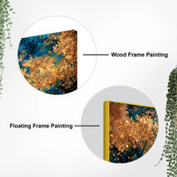 Modern Abstract Forest Canvas Painting for Living Room