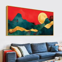 Modern Abstract Mountain Canvas Wall Decoration Painting