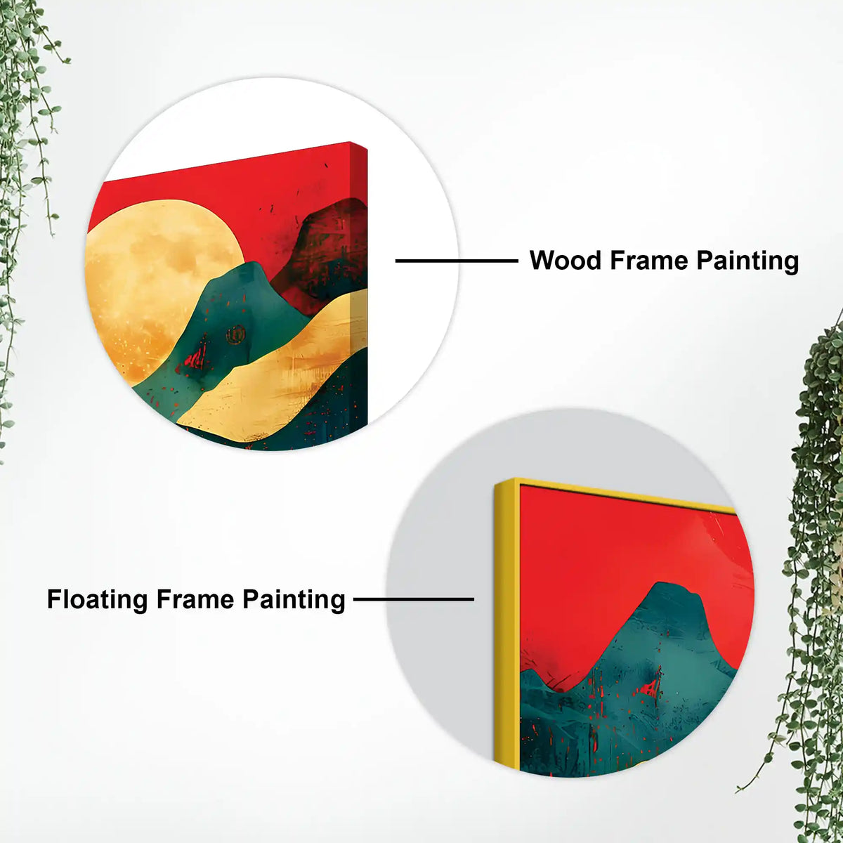 Modern Abstract Mountain Canvas Wall Decoration Painting